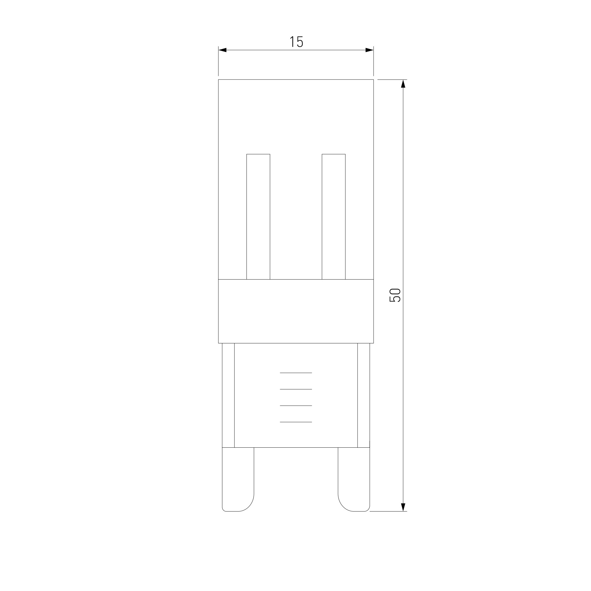 Светодиодная лампа JCD 5W 220V 4200К G9 BLG909 - вид 2