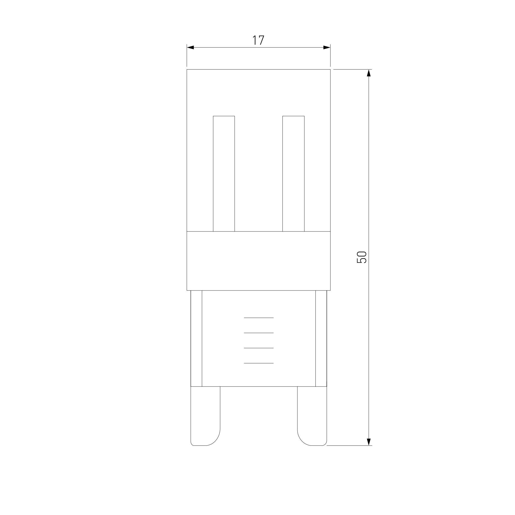 Светодиодная лампа JCD 7W 220V 6500K G9 BLG910 - вид 2