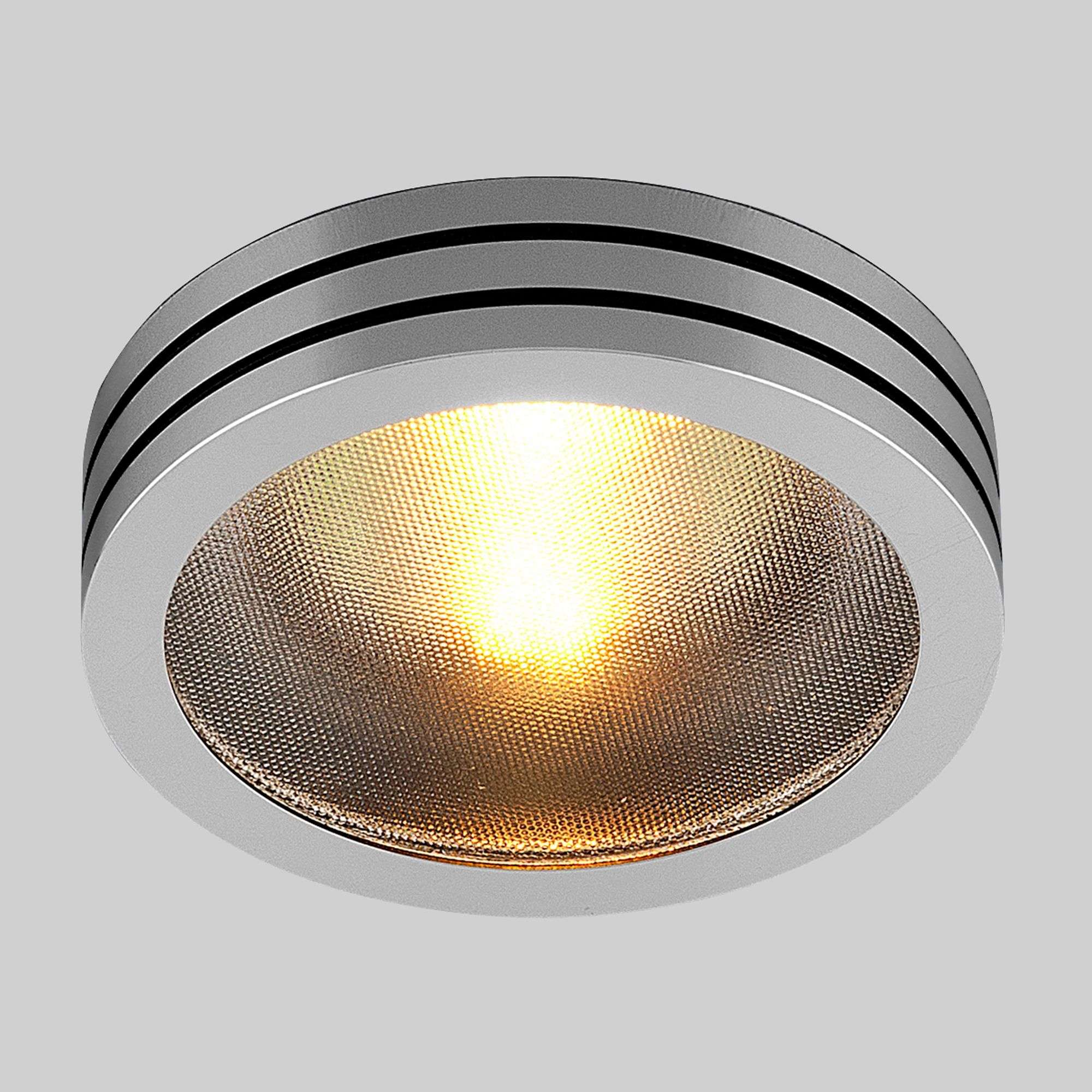 Точечный светильник из алюминия 5153 MR16 CH/BK хром/черный. Фото 1