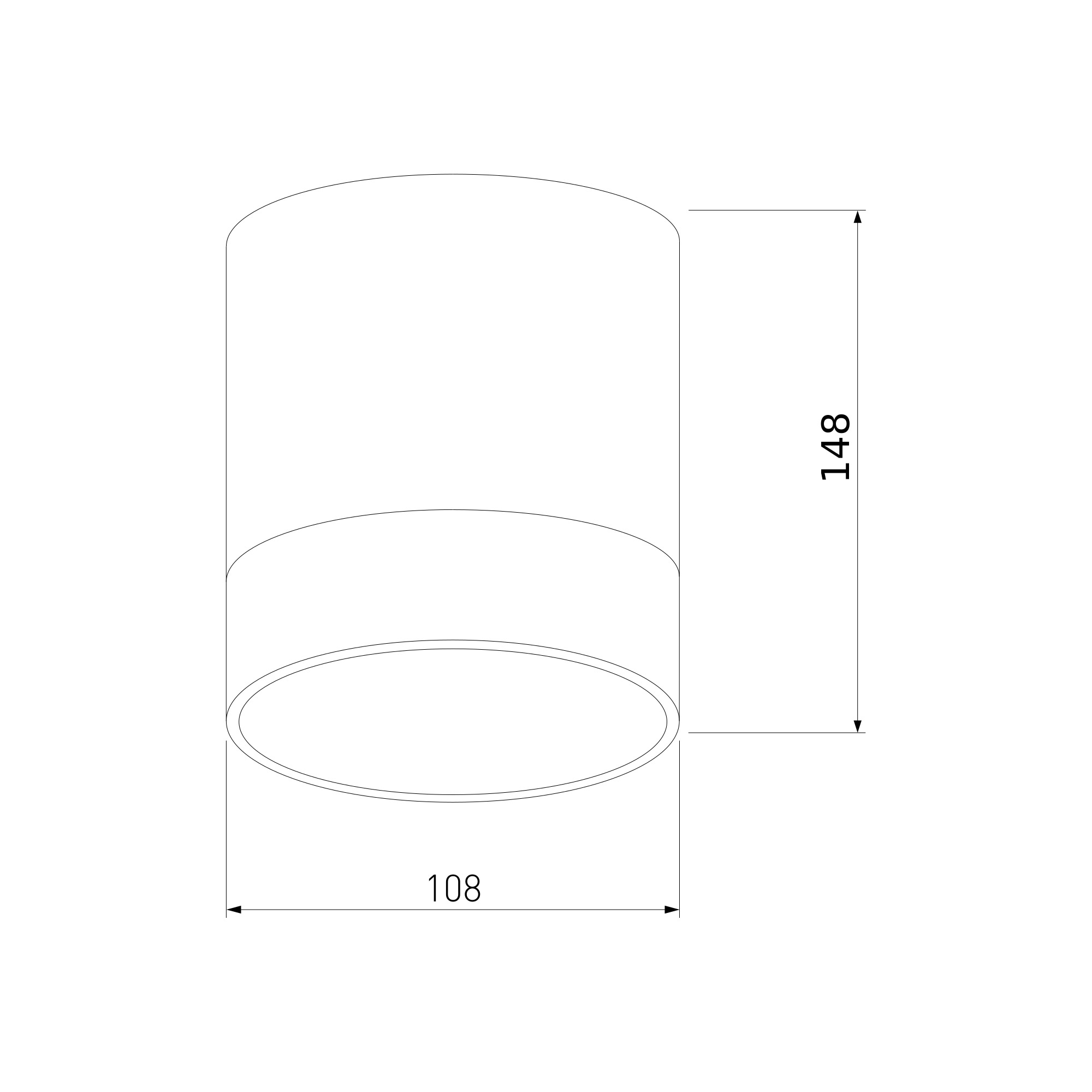 Уличный потолочный светильник Light LED 2107 IP54 35140/H белый - вид 5