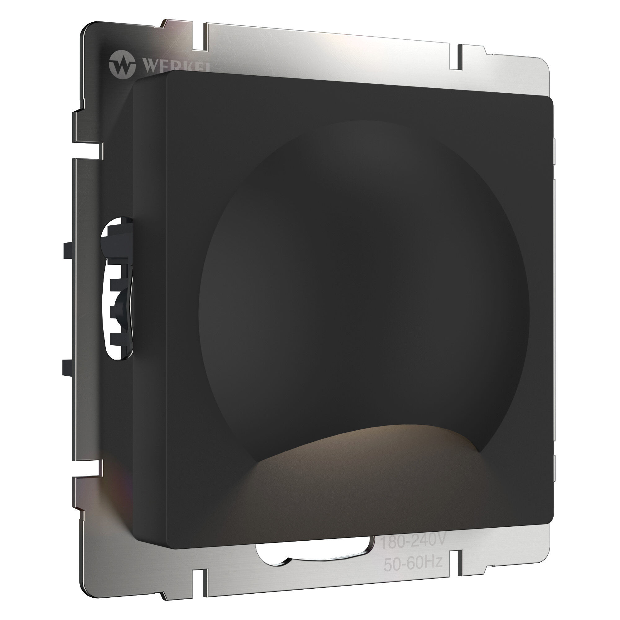 Встраиваемая LED подсветка МУН черный матовый Werkel Встраиваемые механизмы черные W1154408. Фото 1