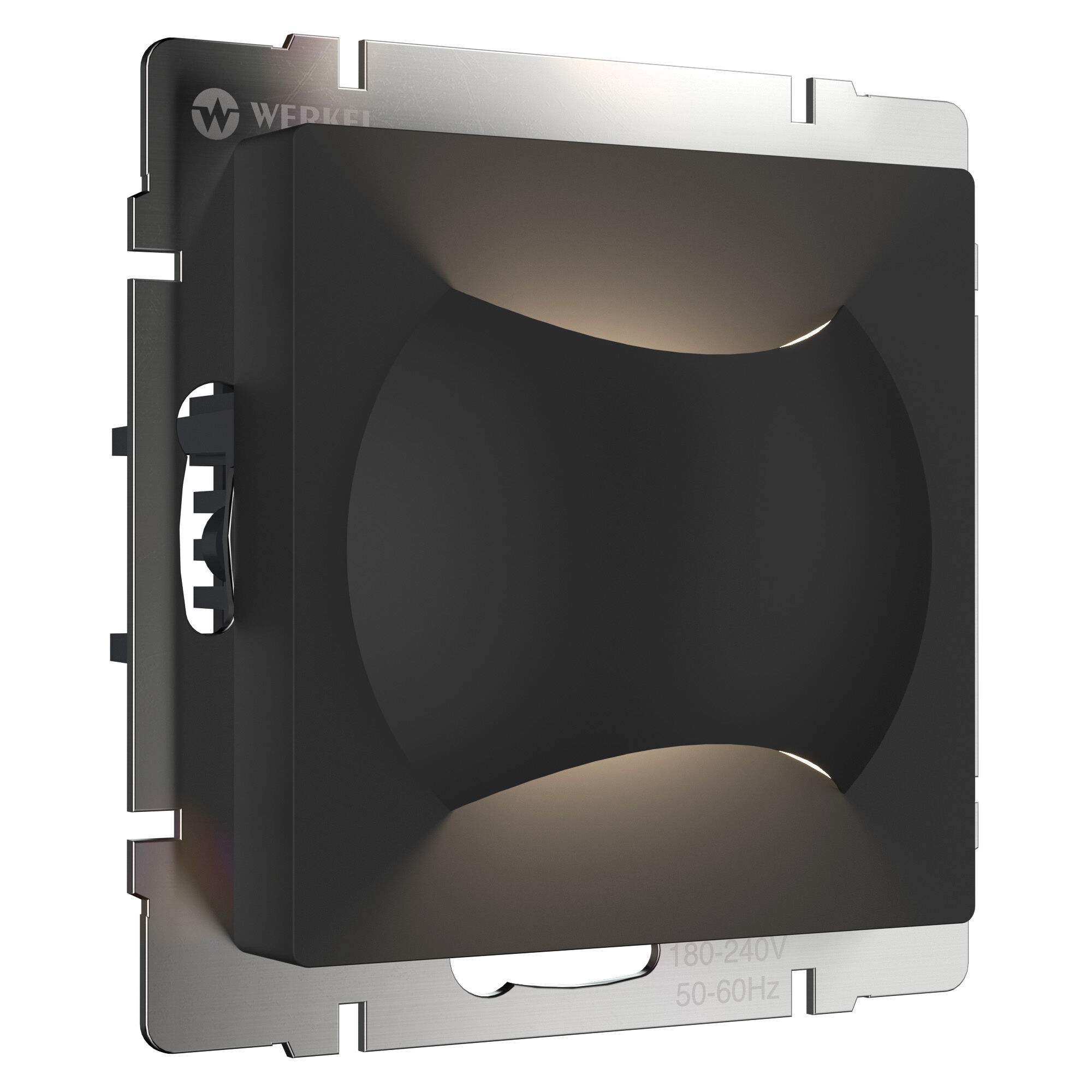Встраиваемая LED подсветка МУН черный матовый Werkel Встраиваемые механизмы черные W1154508. Фото 1