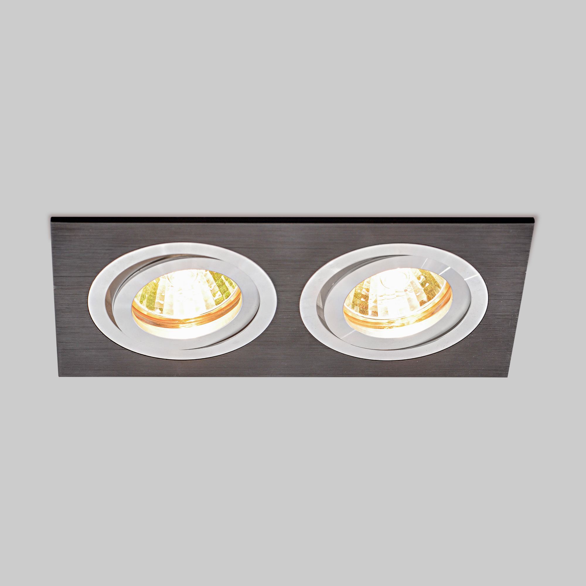 Алюминиевый точечный светильник 1051/2 BK черный