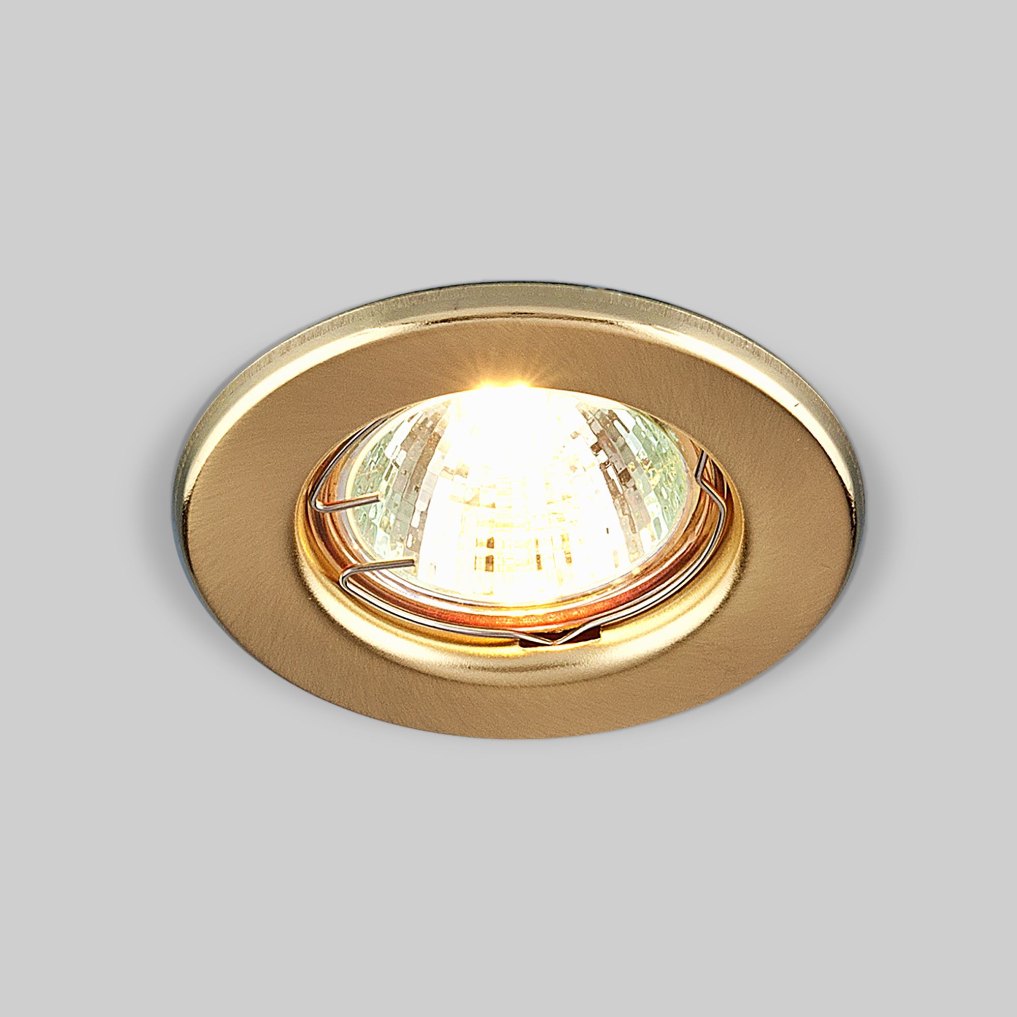 Встраиваемый точечный светильник 9210 MR16 GD золото. Фото 1